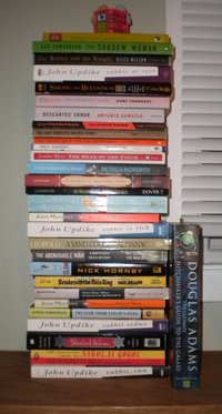 Stack of books read in 2010