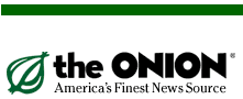 The Onion masthead