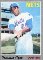 Tommy Agee baseball card
