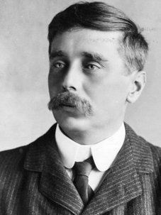 H.G. Wells portrait