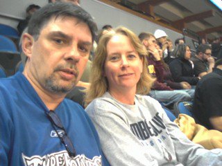 Selfie at Target Center 2010