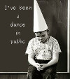 Dunces in public