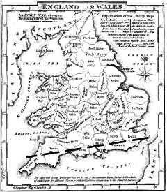 A map of the Thumpingbroke Canal route.