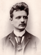 Jean Sibelius in 1889