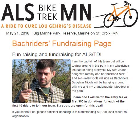 ALS Bike Trek MN